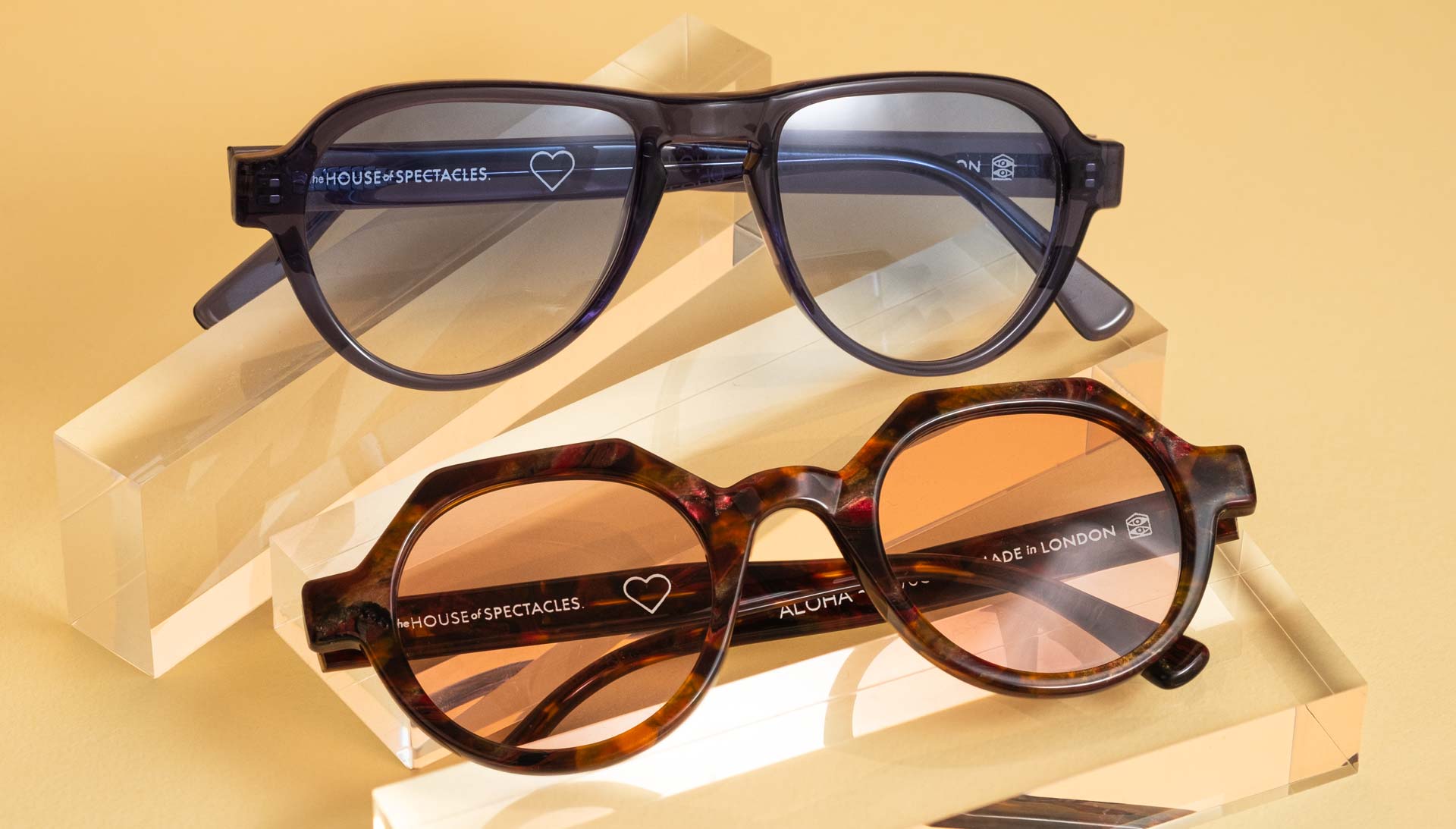 the House of Spectacles wedding sunglasses